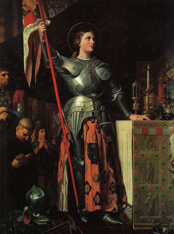 Jean-Auguste Dominique Ingres Joan of Arc at the Coronation of Charles VII Sweden oil painting art